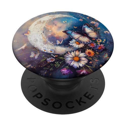 Butterfly Celestial Schwarz PopSockets Klebender PopGrip Butterfly Celestial Schwarz PopSockets Klebender PopGrip von Celestial Boho Accessoires