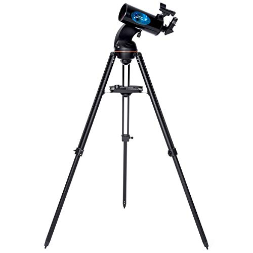 Celestron 22202 AstroFi 102 Wi-Fi drahtloses Maksutov-Spiegelteleskop, schwarz von Celestron