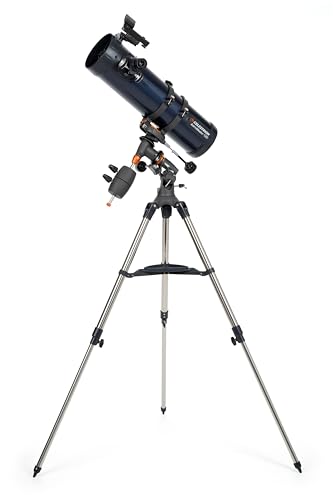 Celestron 31045 AstroMaster 130EQ Newtonian Reflector Telescope, Dark Blue von Celestron
