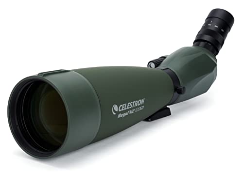 Celestron 52306 Regal M2 100ED Spotting Scope Telescope, Green von Celestron