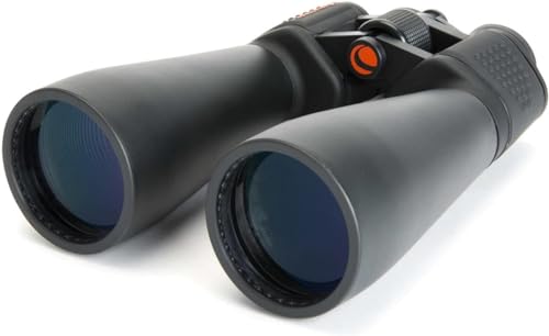 Celestron 71009 SkyMaster 15 x 70 mm Porroprismen-Fernglas mit mehrfach vergütete Linse und BaK-4 Prismenlinse, Schwarz von Celestron