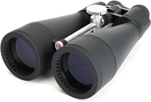 Celestron 71018 SkyMaster 20x80mm Porro Prism Binoculars with Multi-Coated Lens, BaK-4 Prism Glass and Carry Case, Black von Celestron