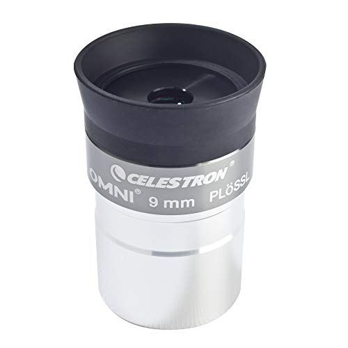 Celestron 93318 Omni Series 1.25 inch / 9mm Eyepiece, Black/Silver von Celestron