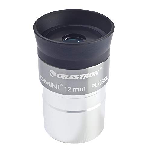 Celestron 93319 Omni Series 1.25 inch / 12mm Eyepiece, Black/Silver von Celestron