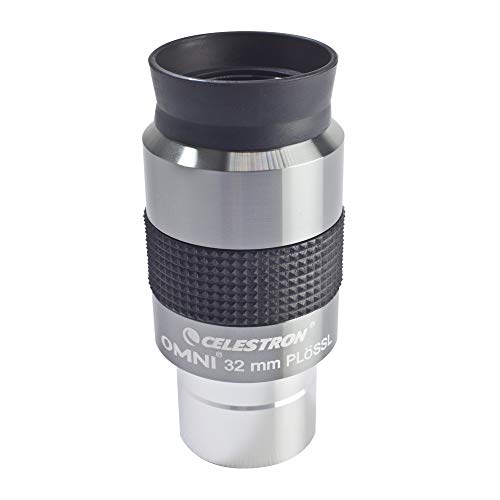 Celestron 93323 Omni Series 1.25 inch / 32mm Eyepiece, Black/Silver von Celestron