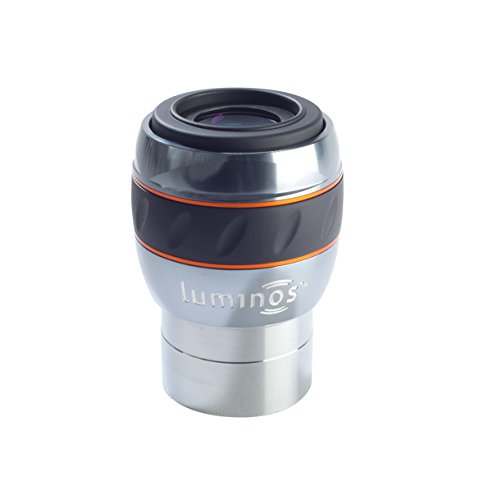 Celestron 93433 19 mm Luminos Okular, Silber/Schwarz von Celestron
