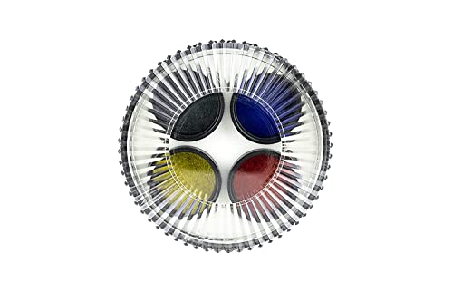 Celestron 94119-10-CGL 1.25-inch Eyepiece Filter Set (21, 80A, 15, Polarizing) Multicoloured von Celestron