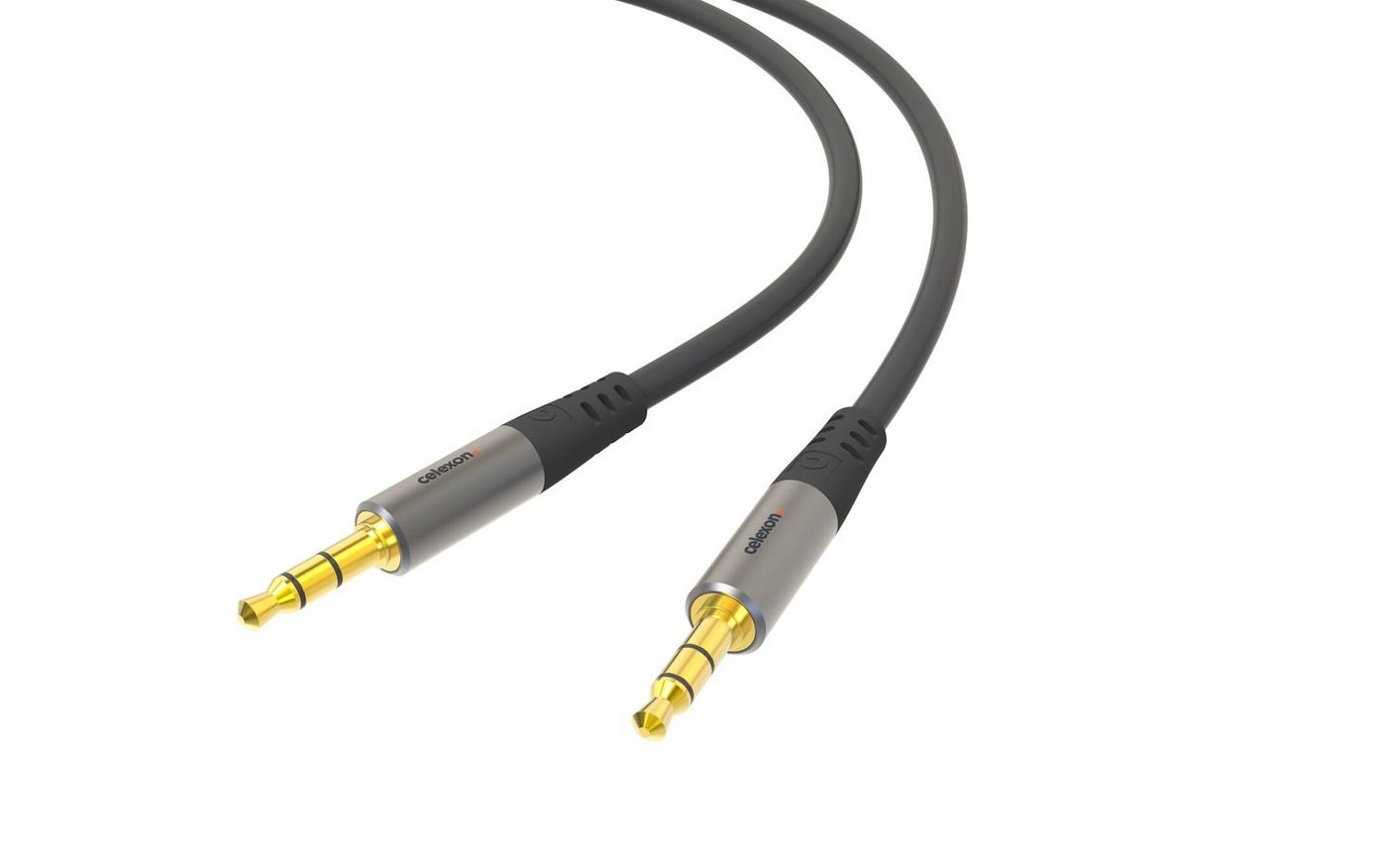 Celexon 3,5mm Stereo Klinke Audiokabel Audio-Kabel, (300 cm), Professional Line, 3,0m, schwarz von Celexon