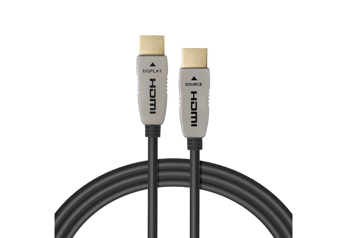 Celexon Aktives UHD Optical Fibre HDMI 2.0b Kabel HDMI-Kabel, (2000 cm), unempfindlich gegen äußere Störeinflüsse von Celexon