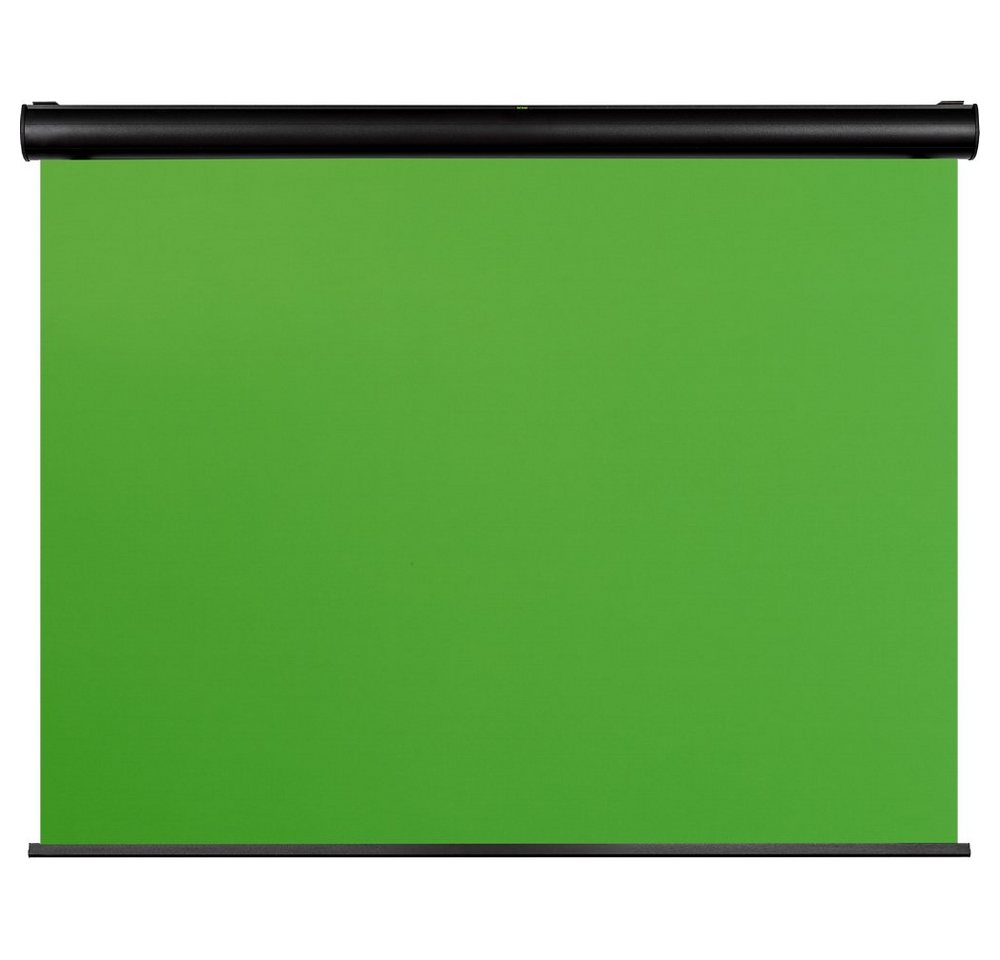 Celexon Chroma Key Green Screen Motorleinwand (300 x 225cm, 4:3) von Celexon