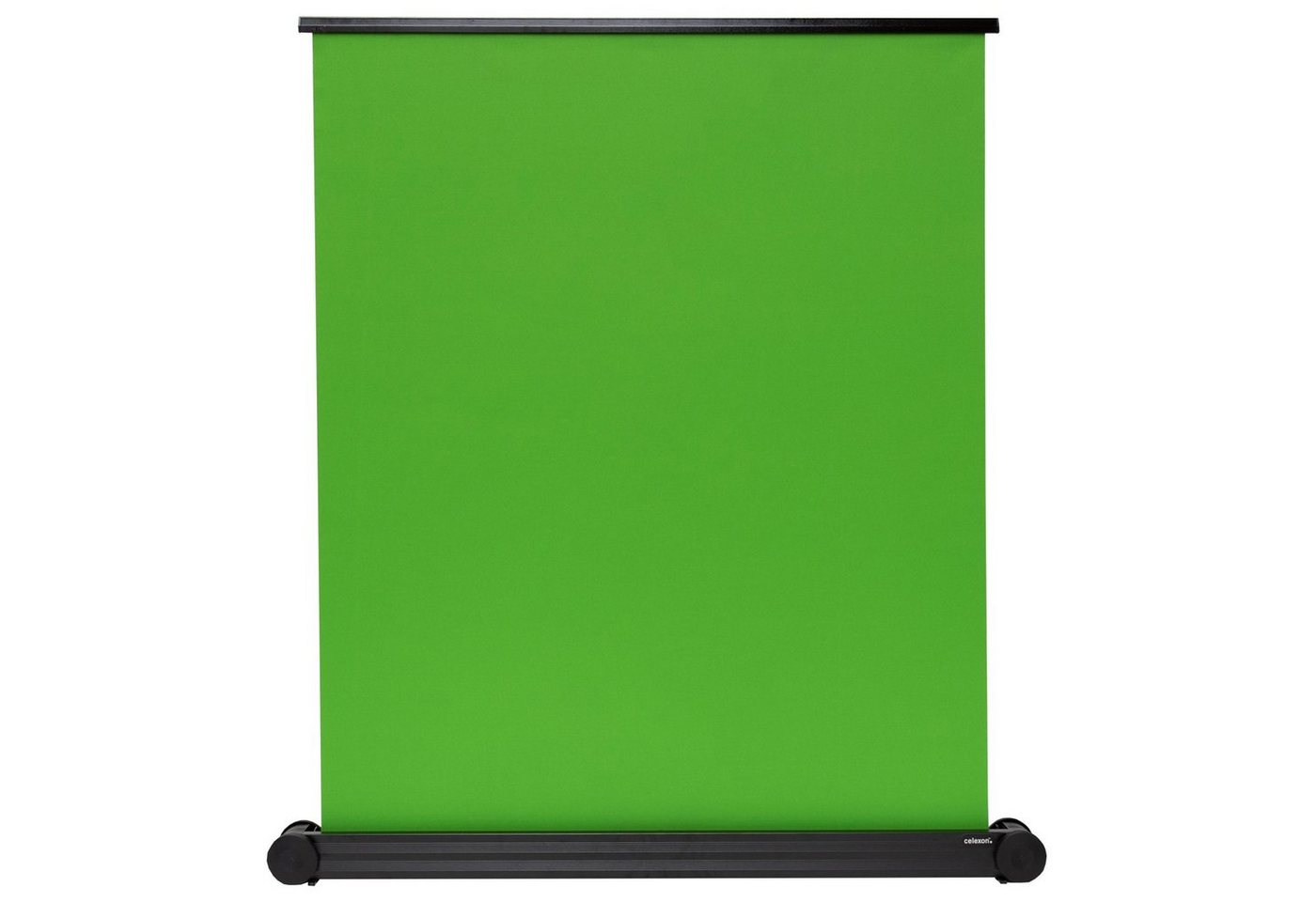 Celexon Chroma Key Green Screen Pull-Up-Leinwand (150 x 180cm, 5:6) von Celexon