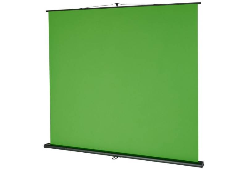 Celexon Chroma Key Green Screen Pull-Up-Leinwand (150 x 200cm, 4:3, Gain 0) von Celexon