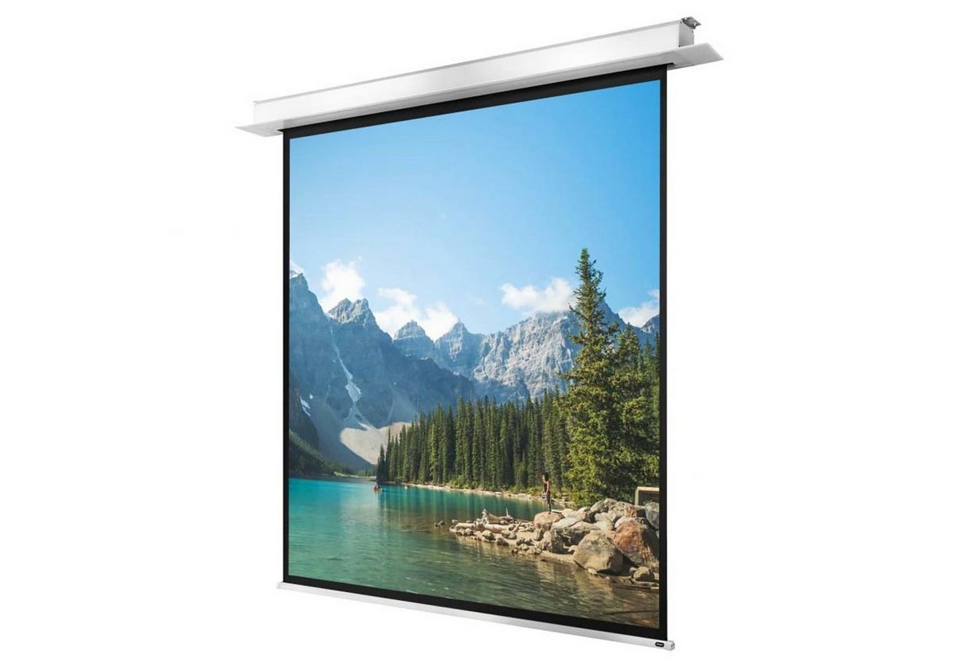 Celexon Deckeneinbau Pro+ Motorleinwand (160 x 160cm, 1:1, Gain 1,2) von Celexon