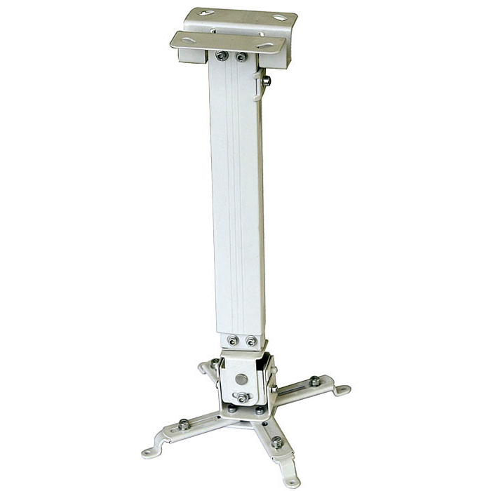 Celexon Deckenhalterung MultiCel4070W - Deckenabstand 40 bis 70 cm, neig u. schwenkbar, Tragkraft 25kg von Celexon