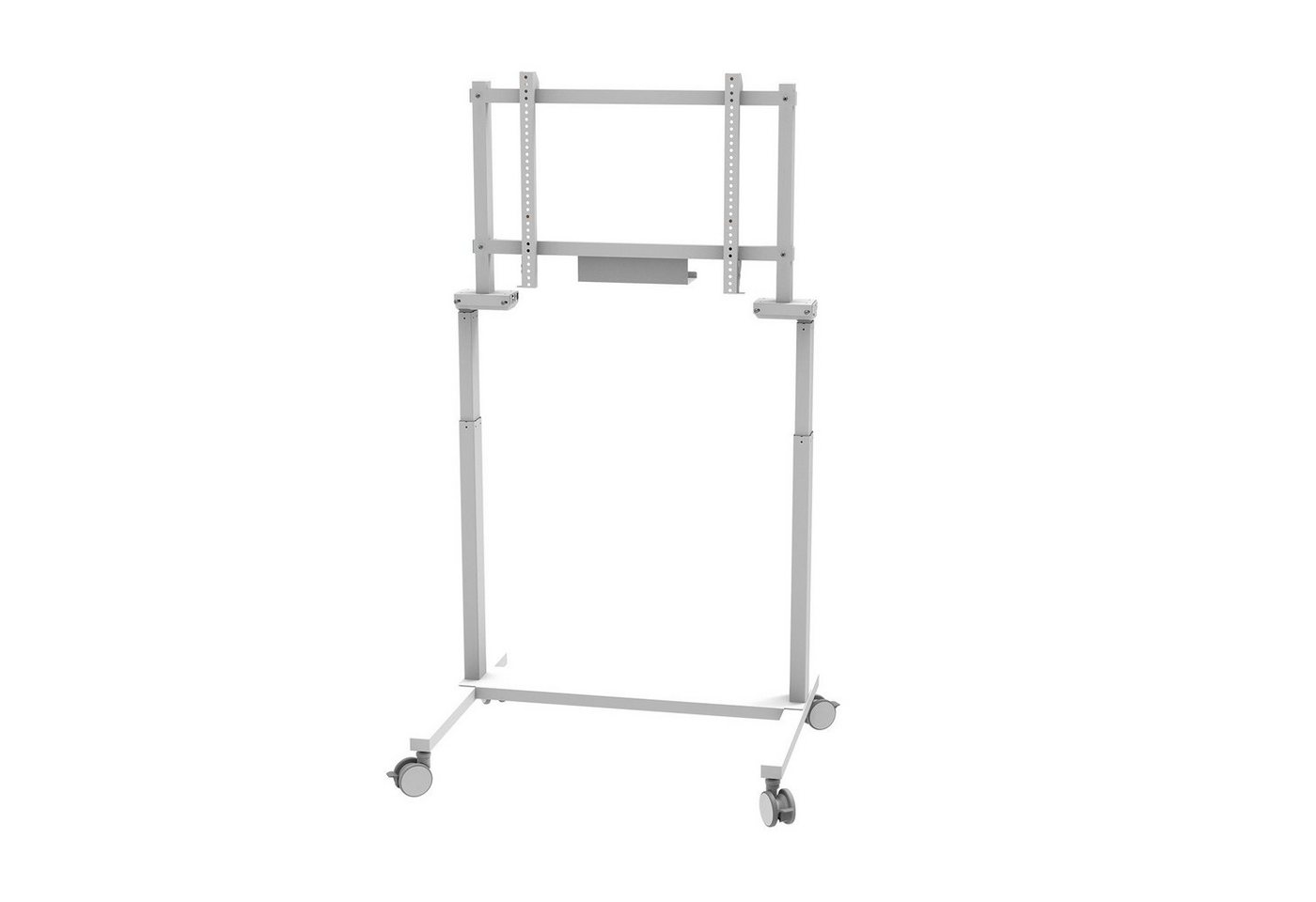 Celexon Display Rollwagen Adjust-42100MW - 65cm Monitorständer, (bis 100 Zoll, elektrisch höhenverstellbar, max VESA 800 x 600, weiß) von Celexon