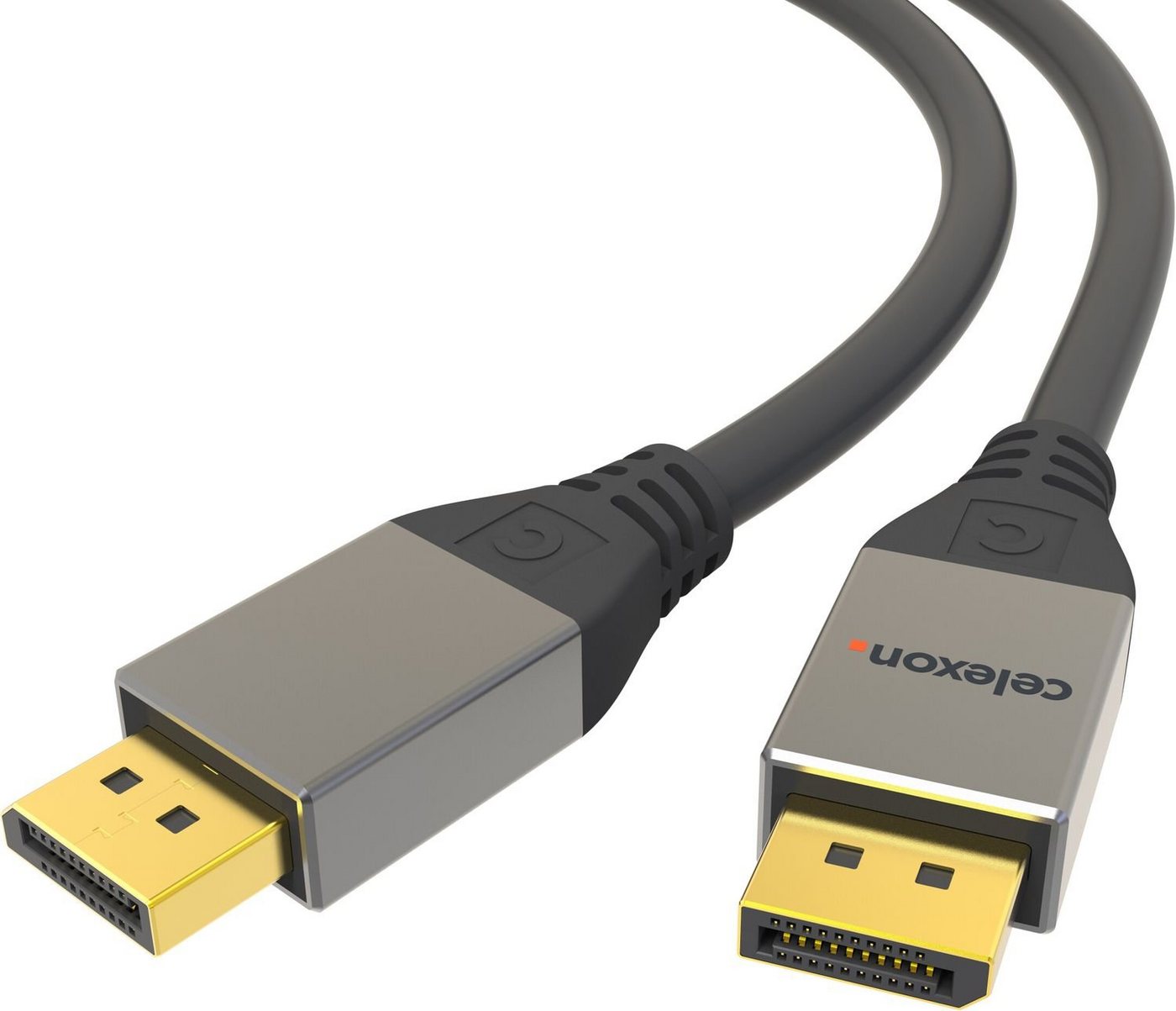 Celexon DisplayPort Kabel Audio- & Video-Kabel, (100 cm), Professional Line, 4K, 1,0m, schwarz von Celexon