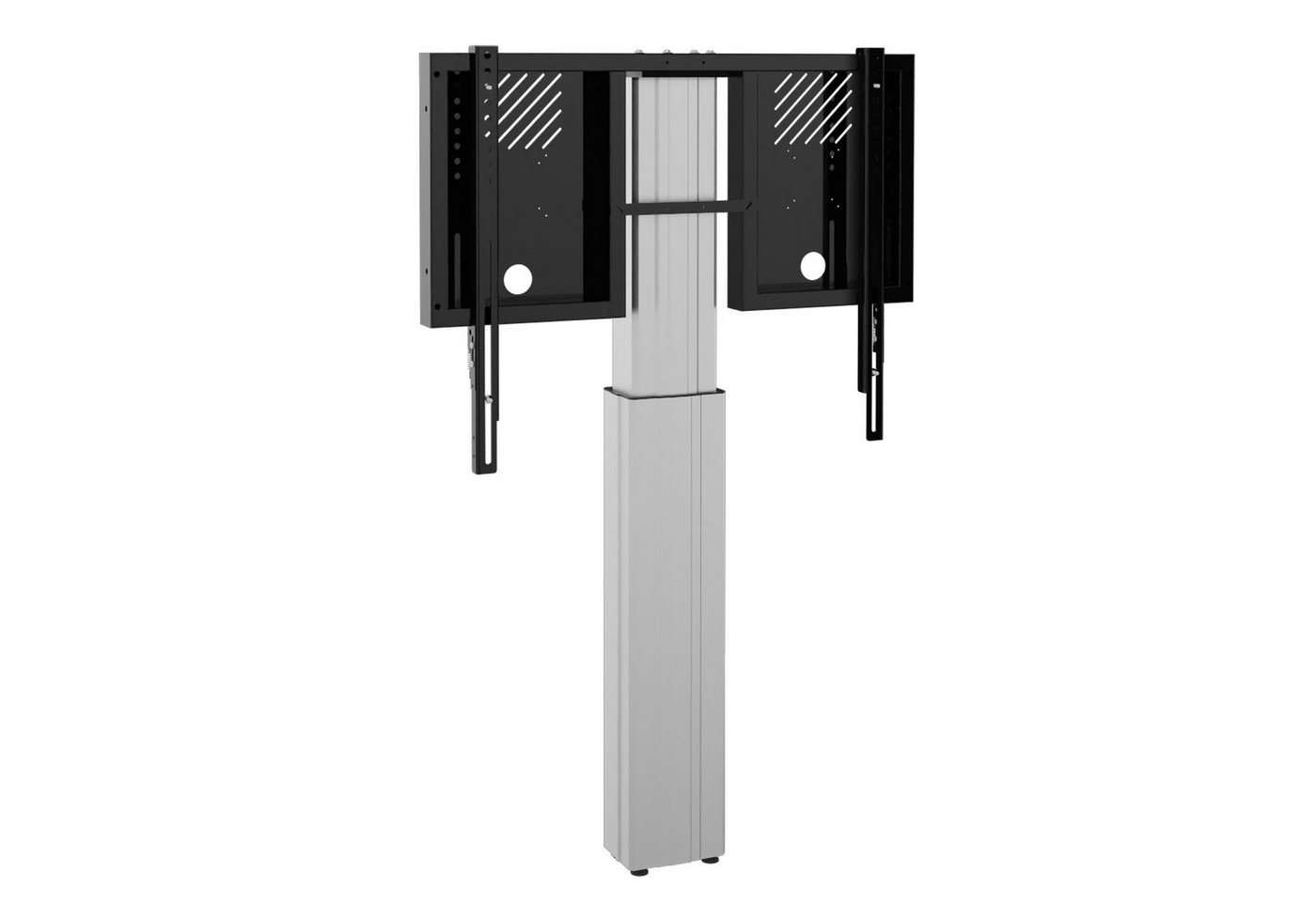 Celexon Expert Display-Ständer Adjust-4275WS mit Wandbefestigung - 50cm Hub TV-Wandhalterung, (bis 86 Zoll, elektrisch höhenverstellbar, max VESA 800 x 600, schwarz/silber) von Celexon