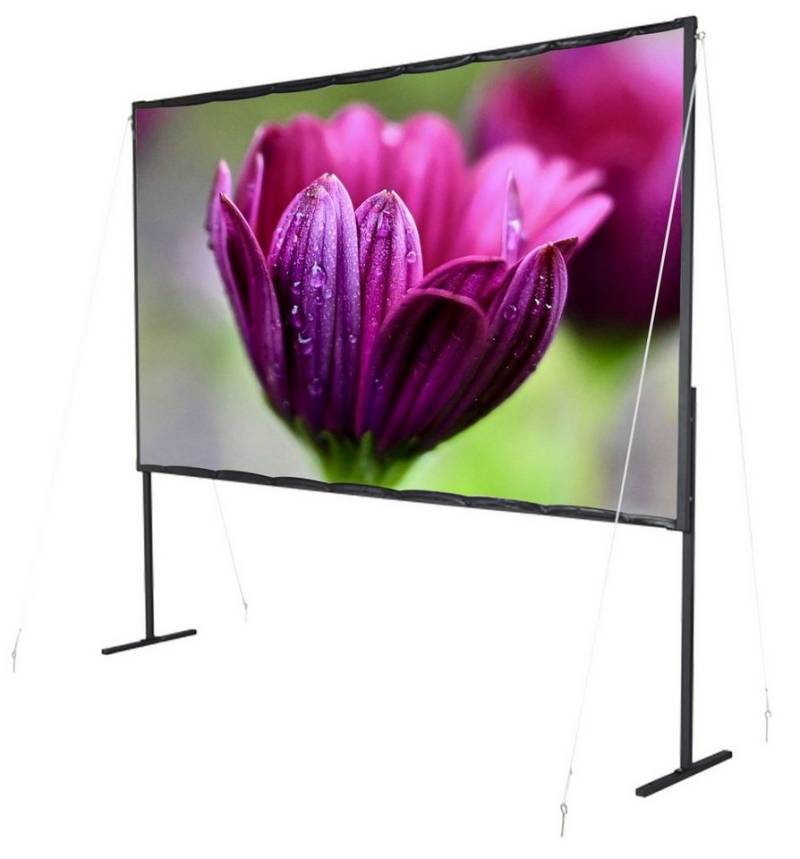 Celexon basic line Faltrahmenleinwand (schwarze Rückseite) von Celexon