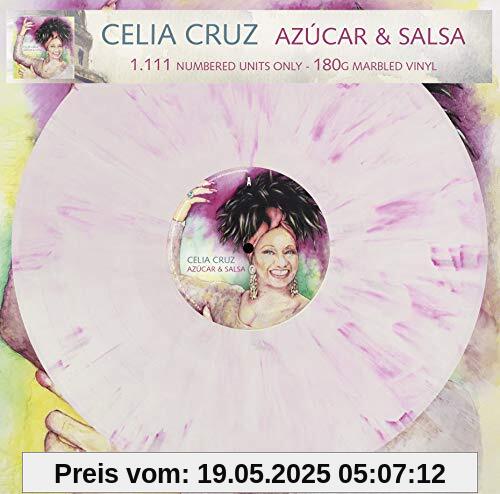 Azúcar & Salsa - Limitiert und 1111 Stück nummeriert - 180gr. marbled Vinyl [Vinyl LP / 180g] von Celia Cruz