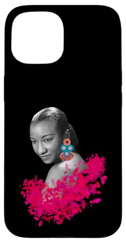 Celia im Vintage-Look Hülle für iPhone 15 Celia im Vintage-Look Hülle für iPhone 15 von Celia Cruz