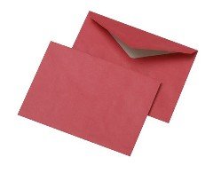1000 Mailmedia® Briefumschläge Din C6 rot von Celik
