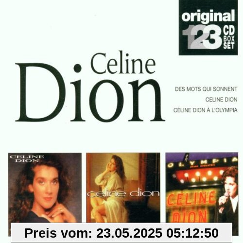 3 CD Box: Unison/Mots qui sonnet/A L'Olympia 3 CD Box: Unison/Mots qui sonnet/A L'Olympia von Celine Dion