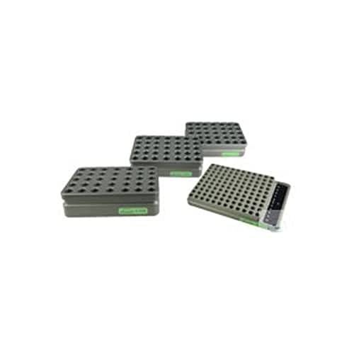 CellCamper Alublock für Maxi und Midi Kühlboxen, Fasst 35 x 1,5mL Reaktionsgefäße, 135mm x 94mm x 38mm von CellCamper