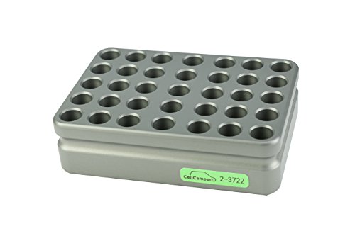 CellCamper 2-3722 Alublock, 35 x 2 ml, Kryovials, Plastik von CellCamper