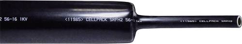 CellPack 144493 Schrumpfschlauch mit Kleber Schwarz 12mm 4mm Schrumpfrate:3:1 1St. von CellPack