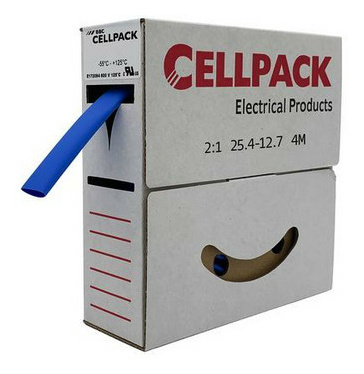 Cellpack SB 25,4-12,7/BLAU SCHRUMPFSCHLAUCH-BO von CellPack
