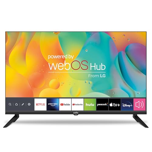 CELLO 32" Smart TV LG WebOS HD Ready Fernseher mit Triple Tuner S2 T2 FreeSat Bluetooth Disney+ Netflix Apple TV+ Prime Video von Cello