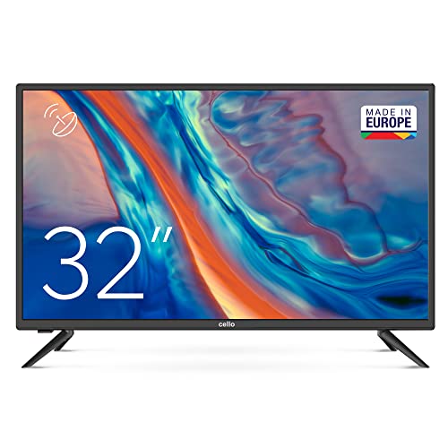 Cello C3220DVBDE 32" (80 cm Diagonale) HD Ready LED TV, Schwarz von Cello