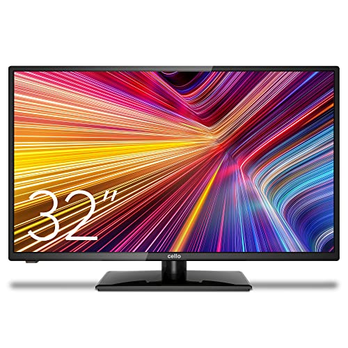 Cello M3220 32" Full HD LED Computermonitor HDMI VGA Flimmerfrei Anti Glare Reaktionszeit 6ms, Niedriges blaues Licht zum Schutz Ihrer Augen von Cello