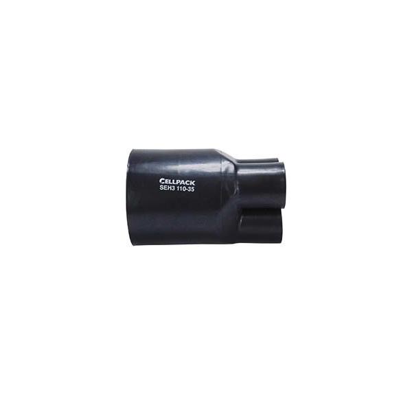 20 Stk. Cellpack Schrumpf-Aufteilkappe SEH4/35-15/schwarz 143556 20 Stk. Cellpack Schrumpf-Aufteilkappe SEH4/35-15/schwarz 143556 von Cellpack