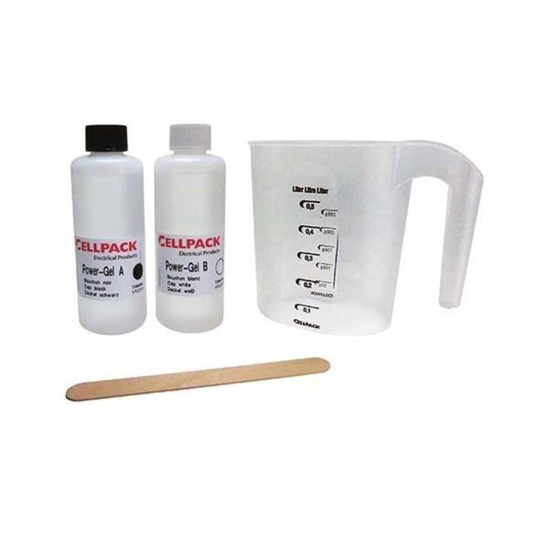 Cellpack 2-Komp.-Gel a.Silikonbasis POWER GEL/400ml 335120 von Cellpack