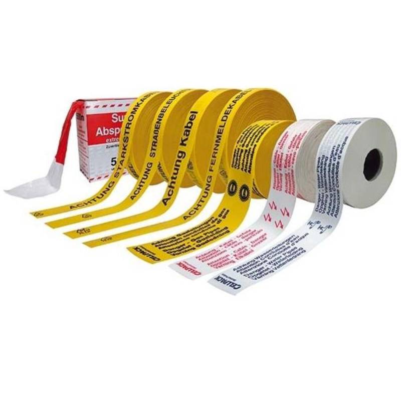 Cellpack Absperrband Nr.26 Warnband VE500 125583 von Cellpack
