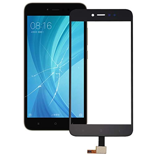 Cellphoneparts BZN Touch Panel for Xiaomi Redmi Note 5A Prime (Schwarz) (Gold) (Weiß) (Farbe : Black) von Cellphoneparts