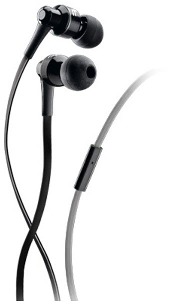 AudioPro Mosquito In-Ear-Kopfhörer mit Kabel schwarz von Cellular Line