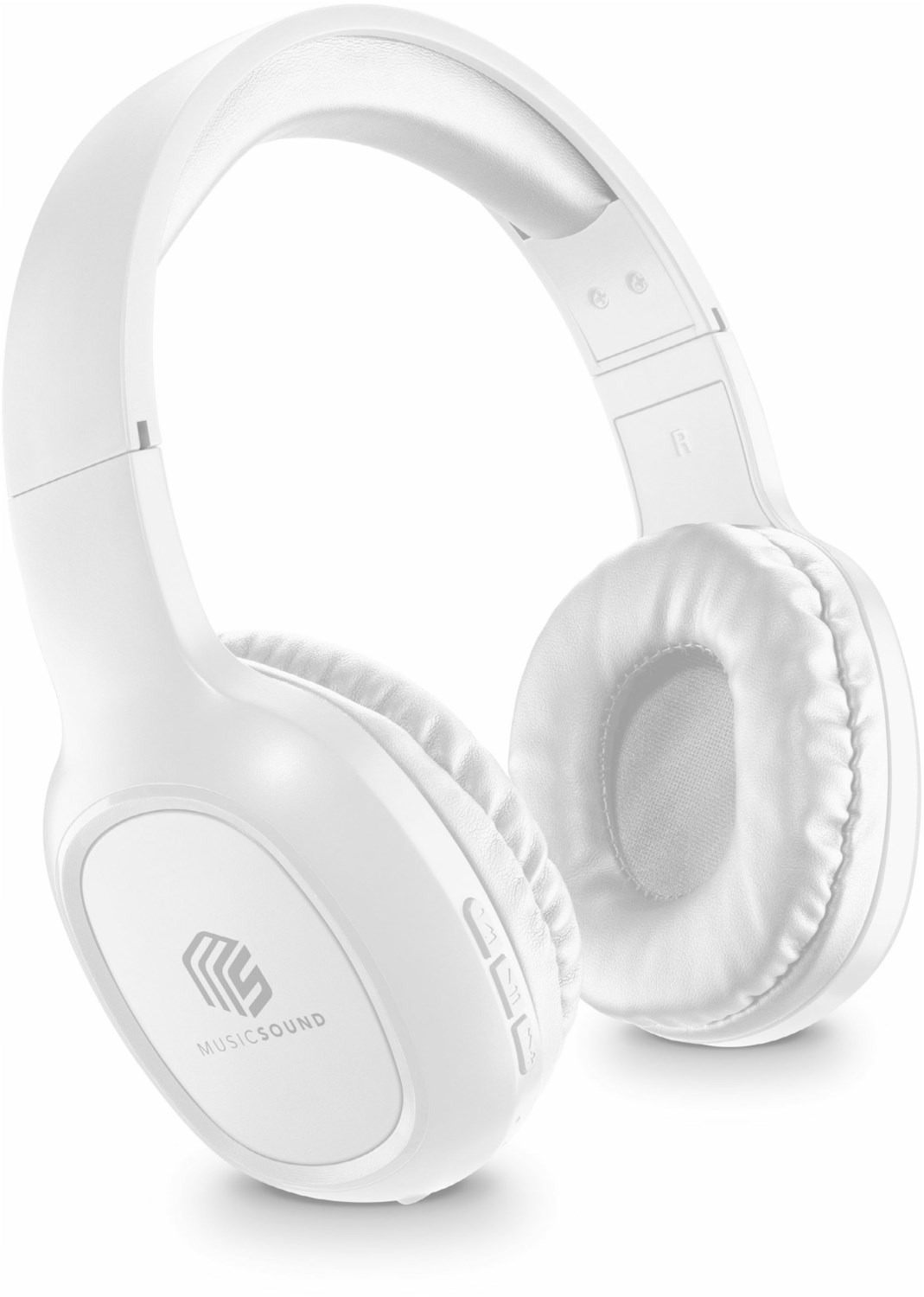 Basic kabelloser On-Ear Kopfhörer weiß Basic kabelloser On-Ear Kopfhörer weiß von Cellular Line