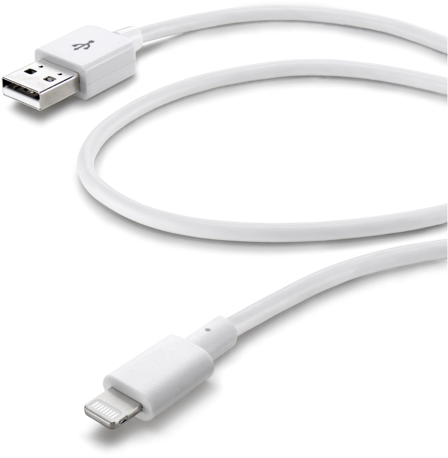 Datenkabel USB-Lightning (1m) weiß von Cellular Line