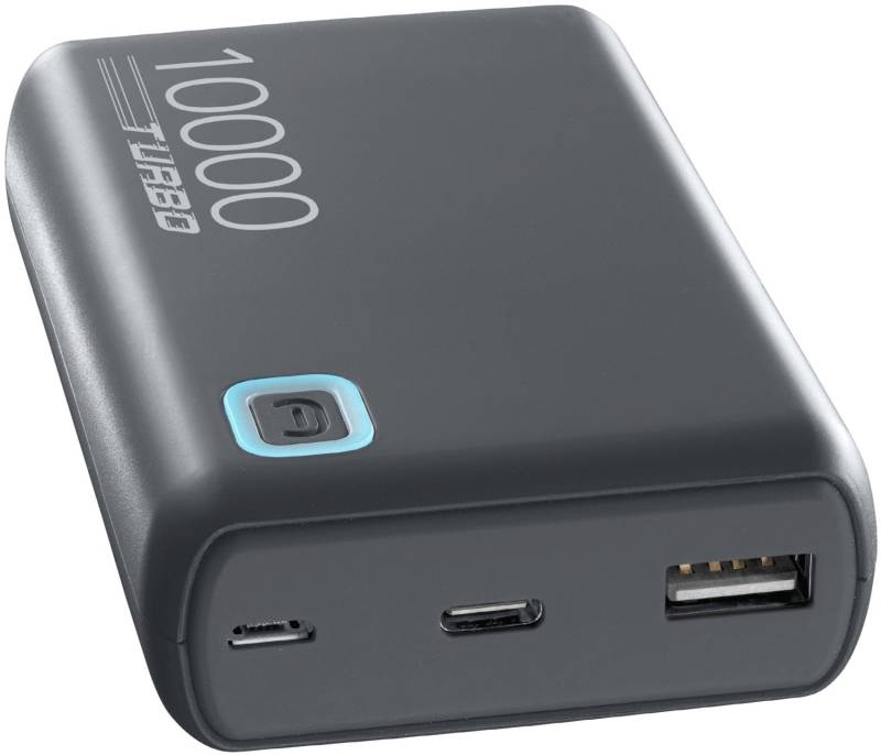 Essence Turbo (10.000mAh) Powerbank grau von Cellular Line