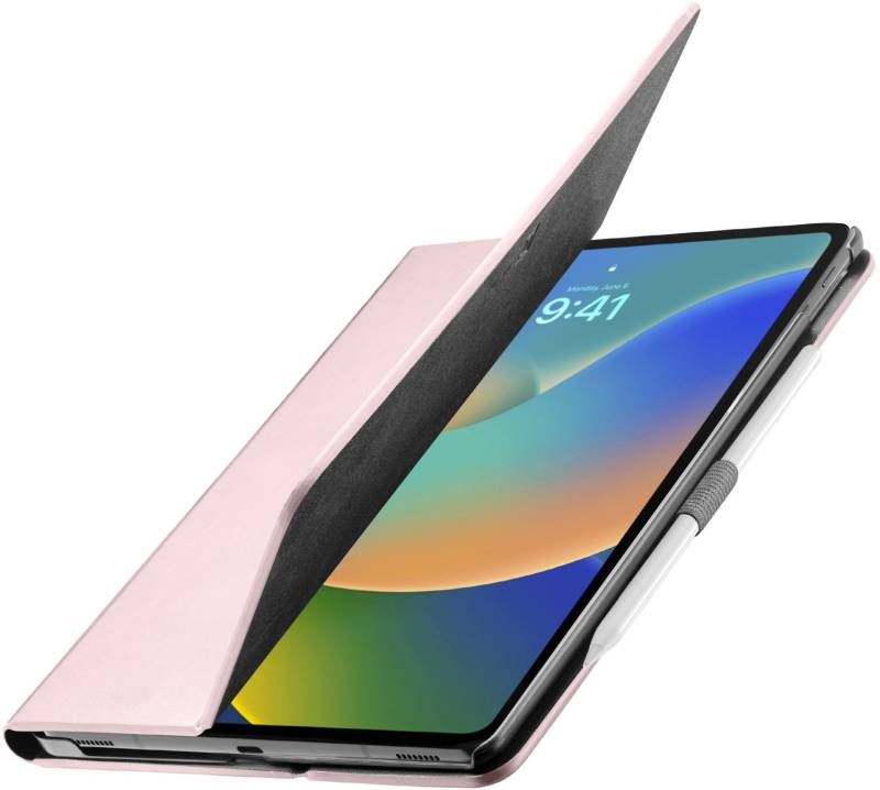 Folio Bookcase für iPad 9. Generation pink von Cellular Line