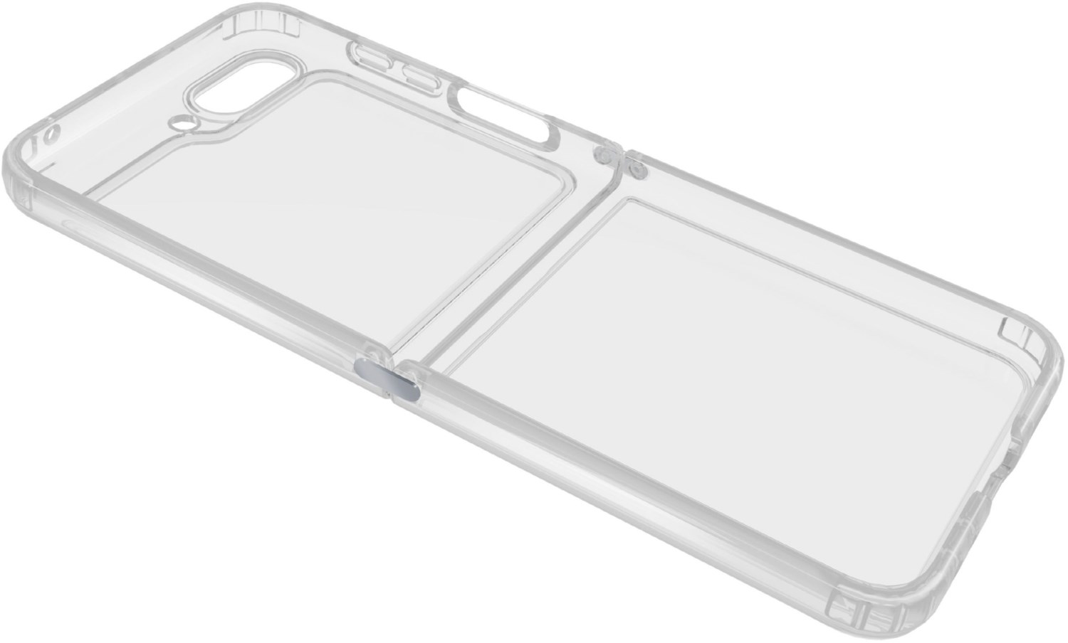 Impact Case für Galaxy Z Flip5 transparent von Cellular Line