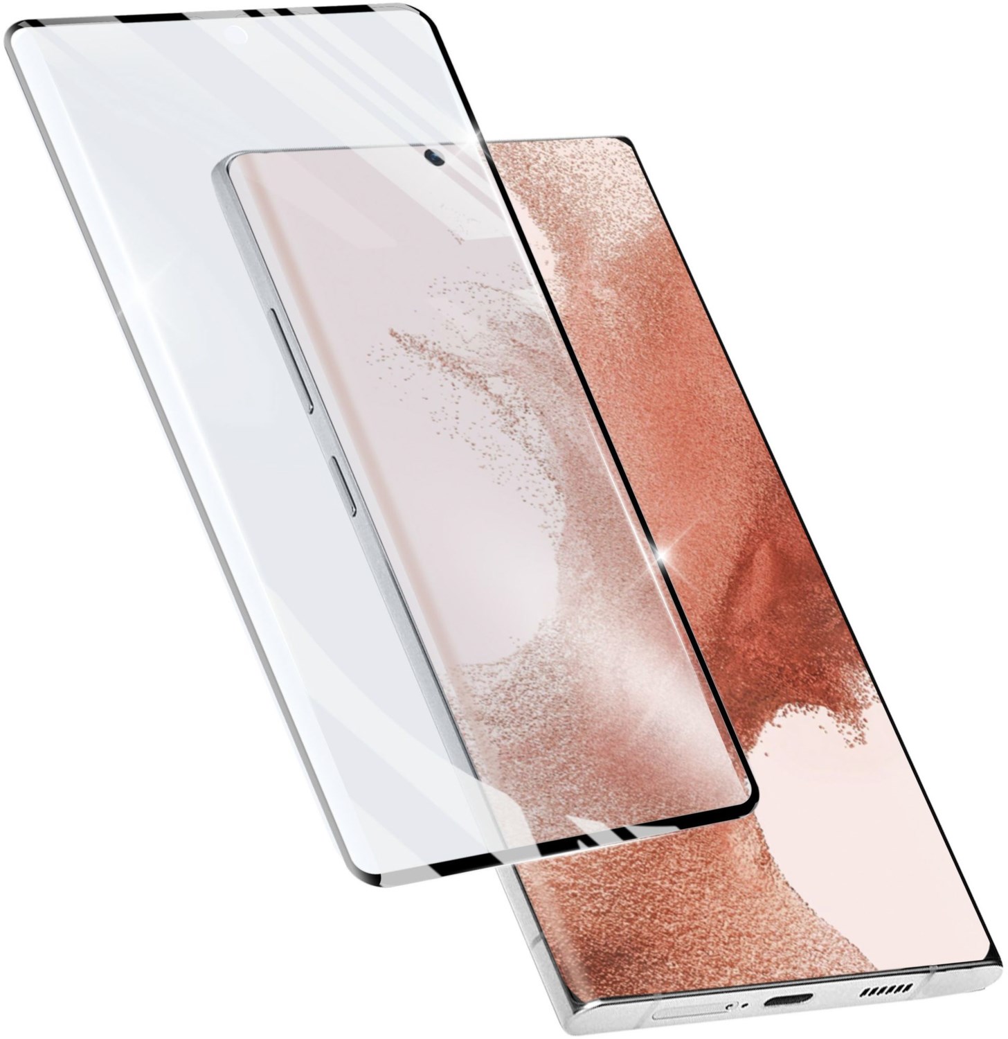 Impact Schutzglas für Galaxy S23 Ultra transparent von Cellular Line