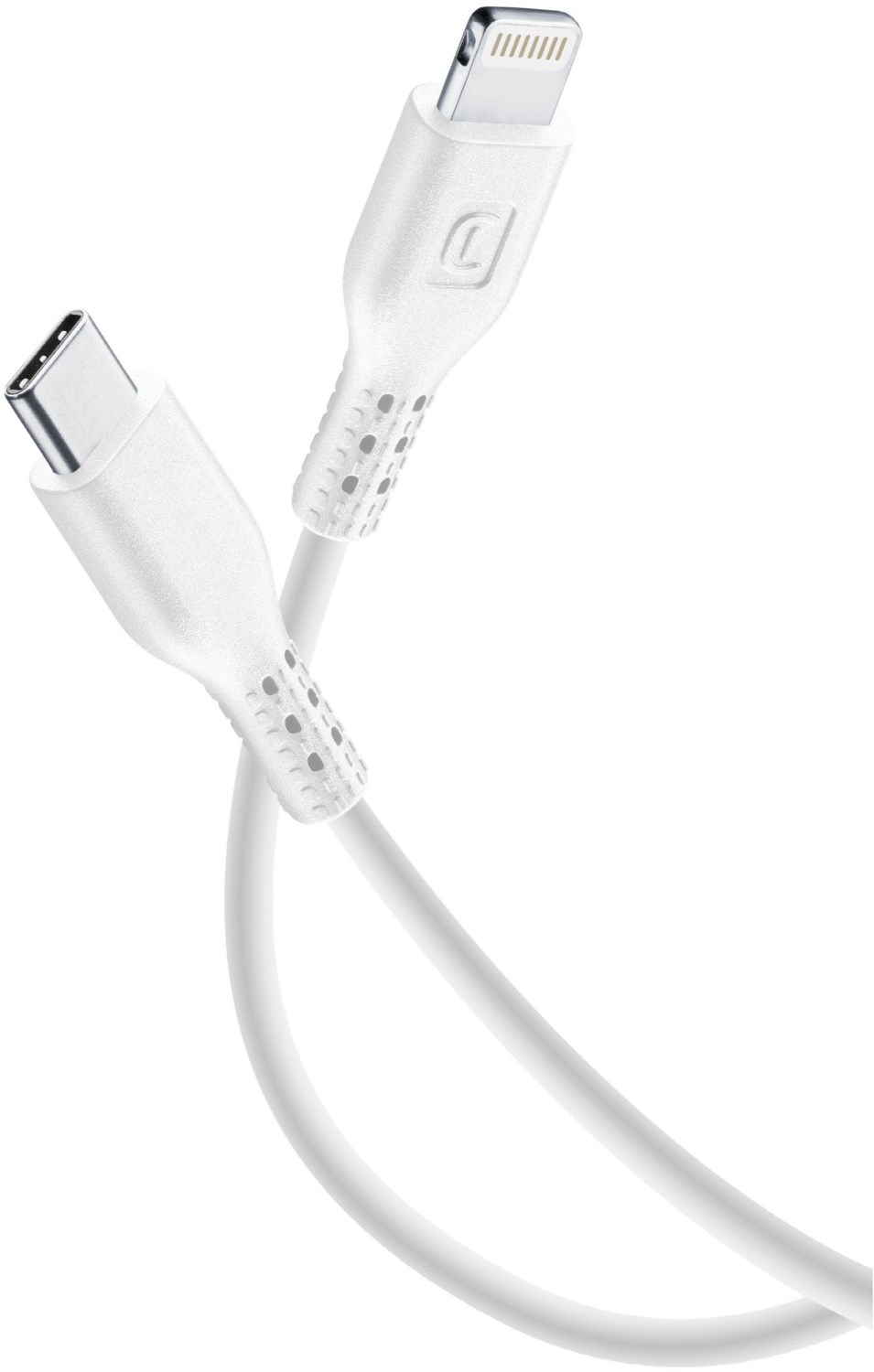 Lightning/USB-C Kabel (2m) weiß von Cellular Line