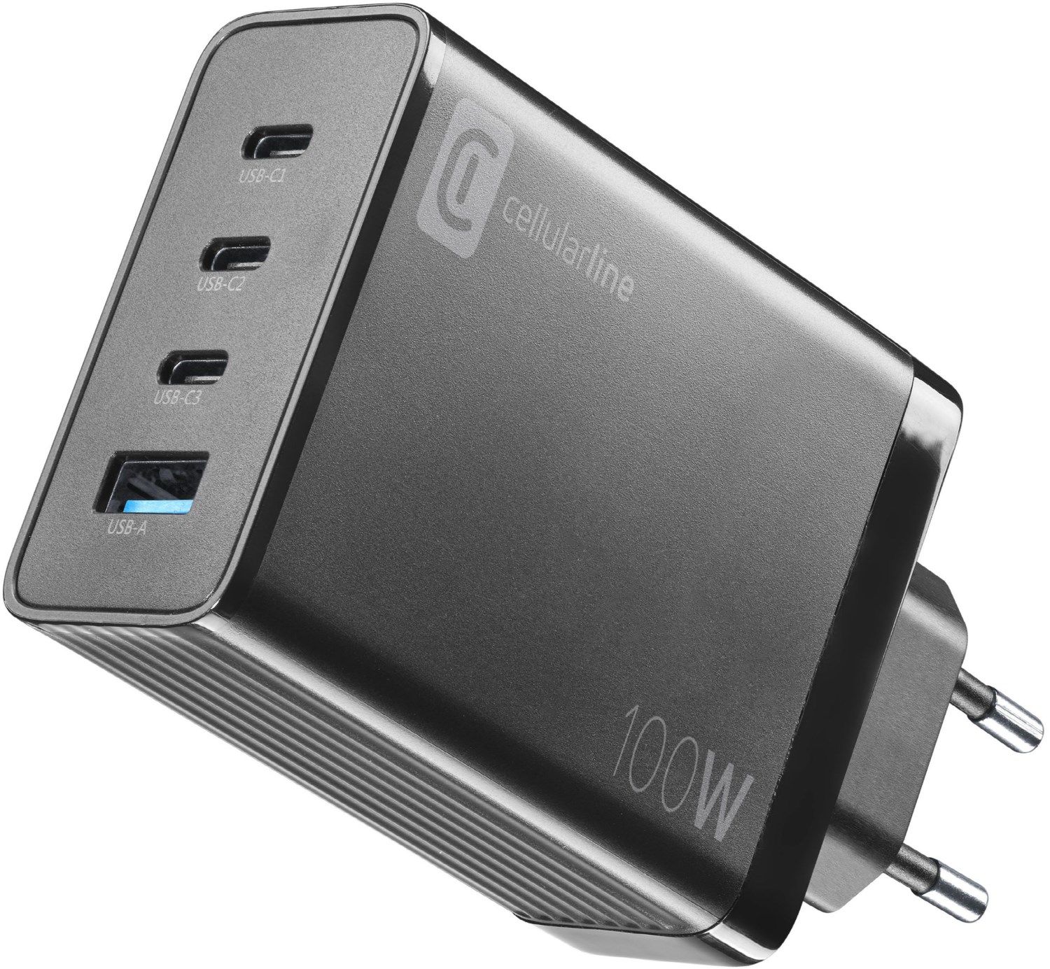 Multipower Nano 4-Port Lader (100W) schwarz von Cellular Line