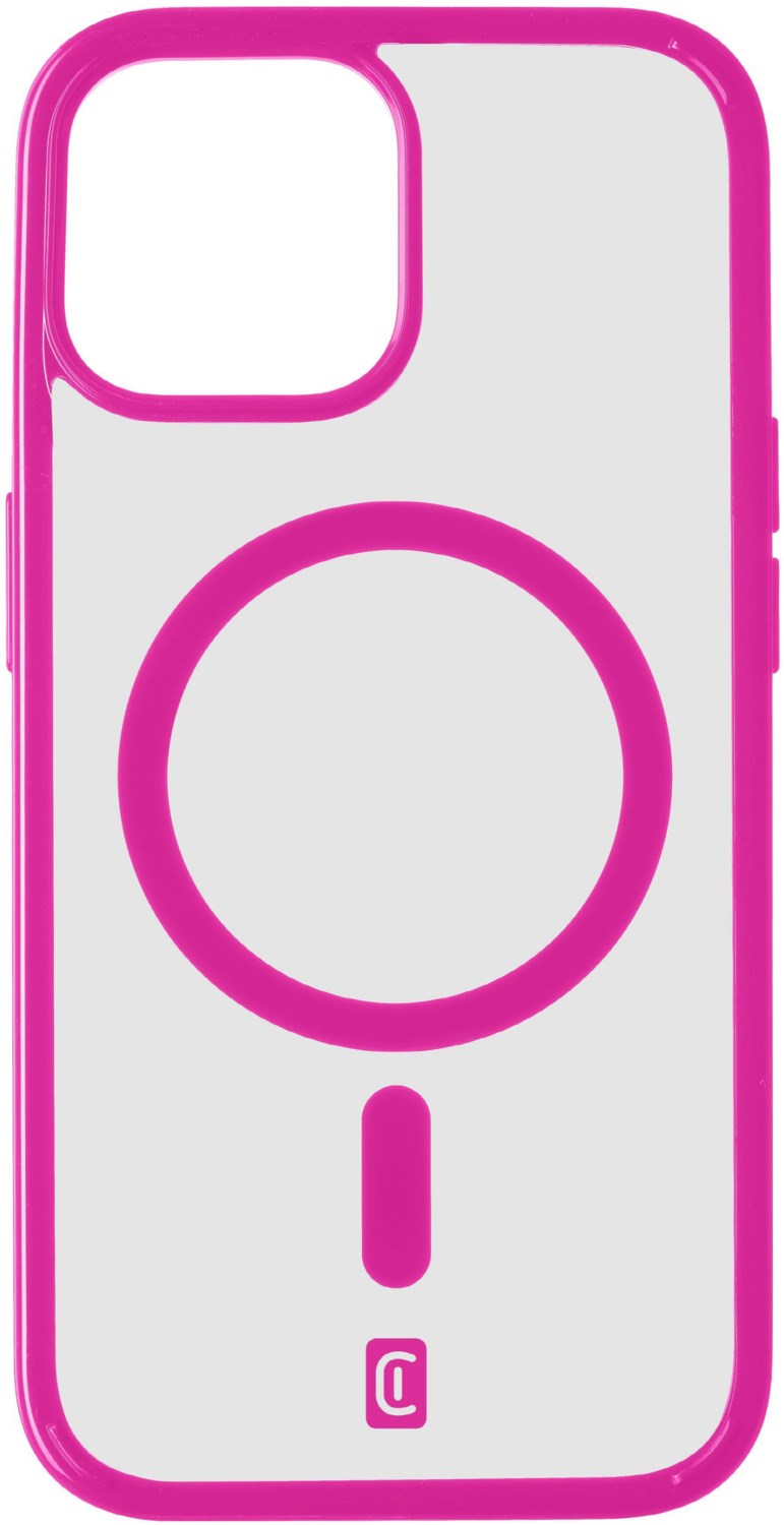 Pop Mag Cover für iPhone 15 pink von Cellular Line