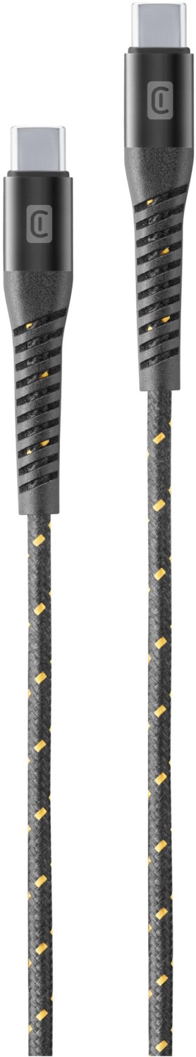 Tetra Force USB-C Kabel (2m) schwarz von Cellular Line