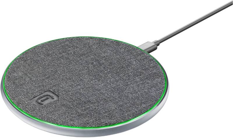Tweed wireless Charger (15W) grau von Cellular Line