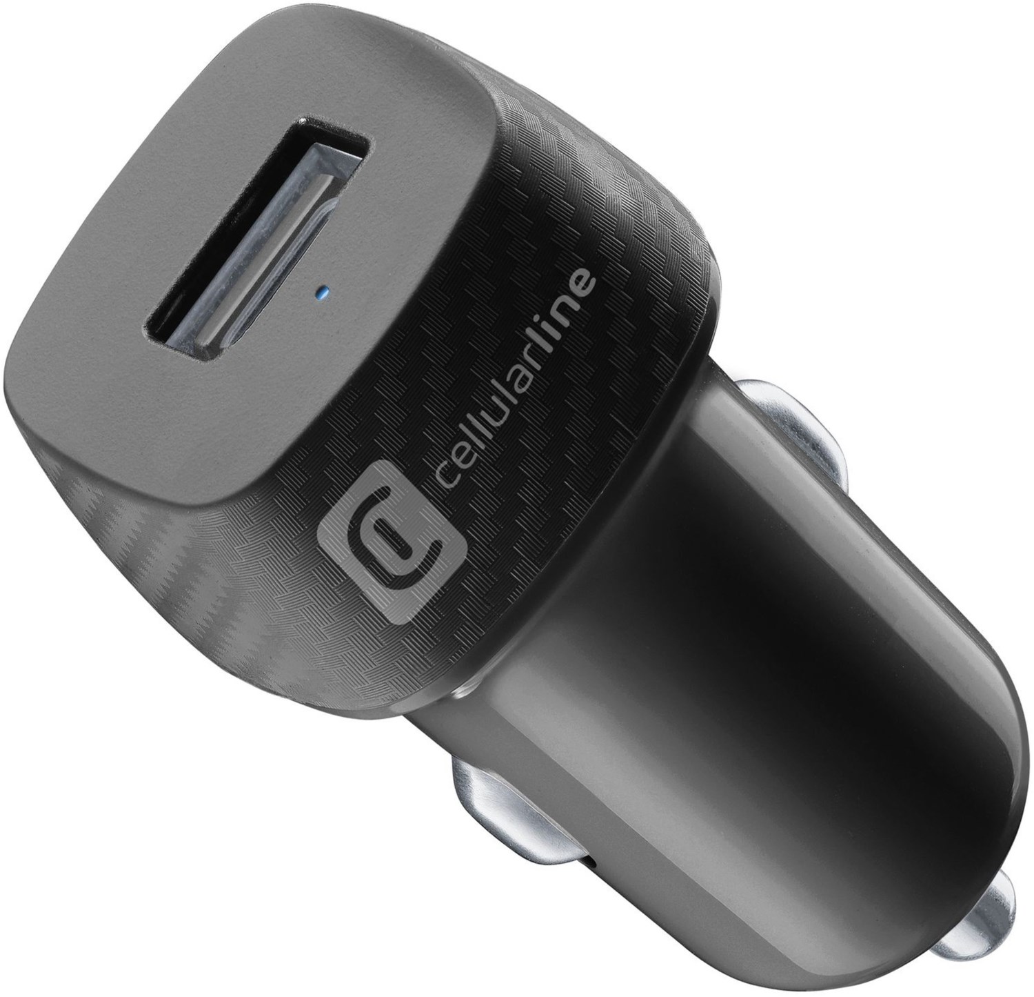 USB Ladegerät (12W) schwarz von Cellular Line